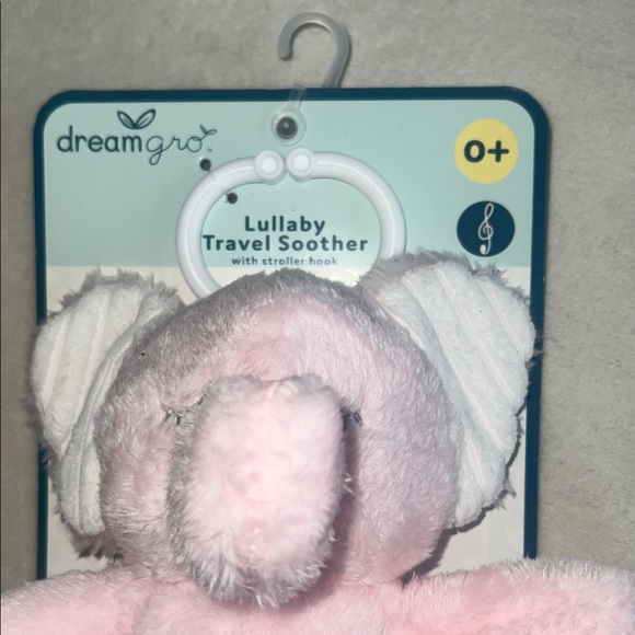 Pink Musical Stuffed Elephant - Picture 4 of 5